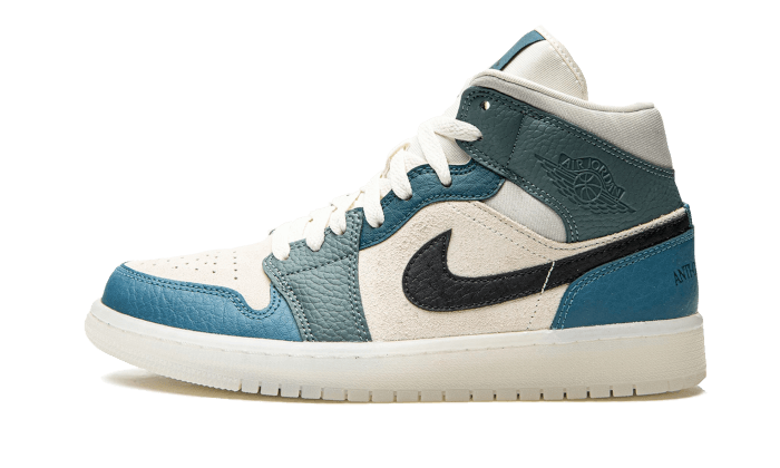 Overkicks - Air Jordan 1 Mid Anti-Gravity Machines (DM9601-200) - vista lateral