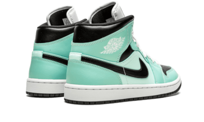 Overkicks - Air Jordan 1 Mid Aqua Blue Tint (BQ6472-300) - par completo