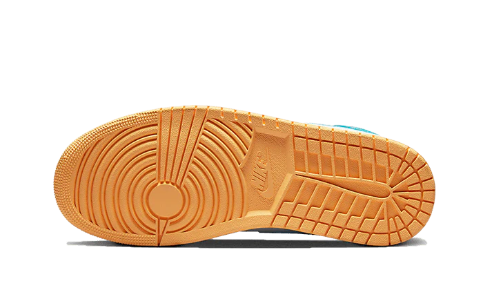 Overkicks - Air Jordan 1 Mid Aquatone (DQ8426-400 / DQ8423-400) - par completo