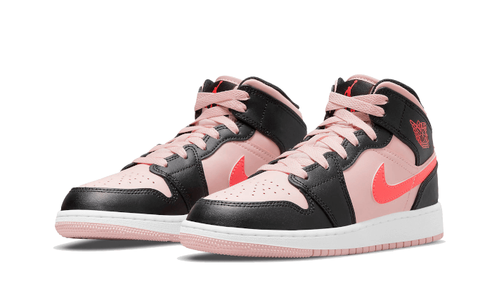 Overkicks - Air Jordan 1 Mid Atmosphere (554725-604) - vista trasera