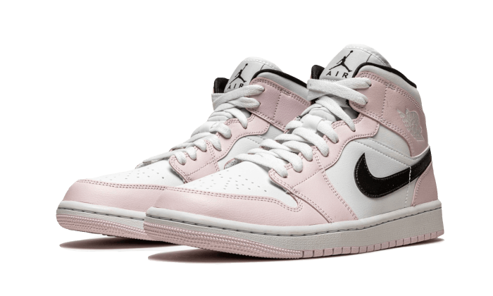 Overkicks - Air Jordan 1 Mid Barely Rose (BQ6472-500) - vista trasera