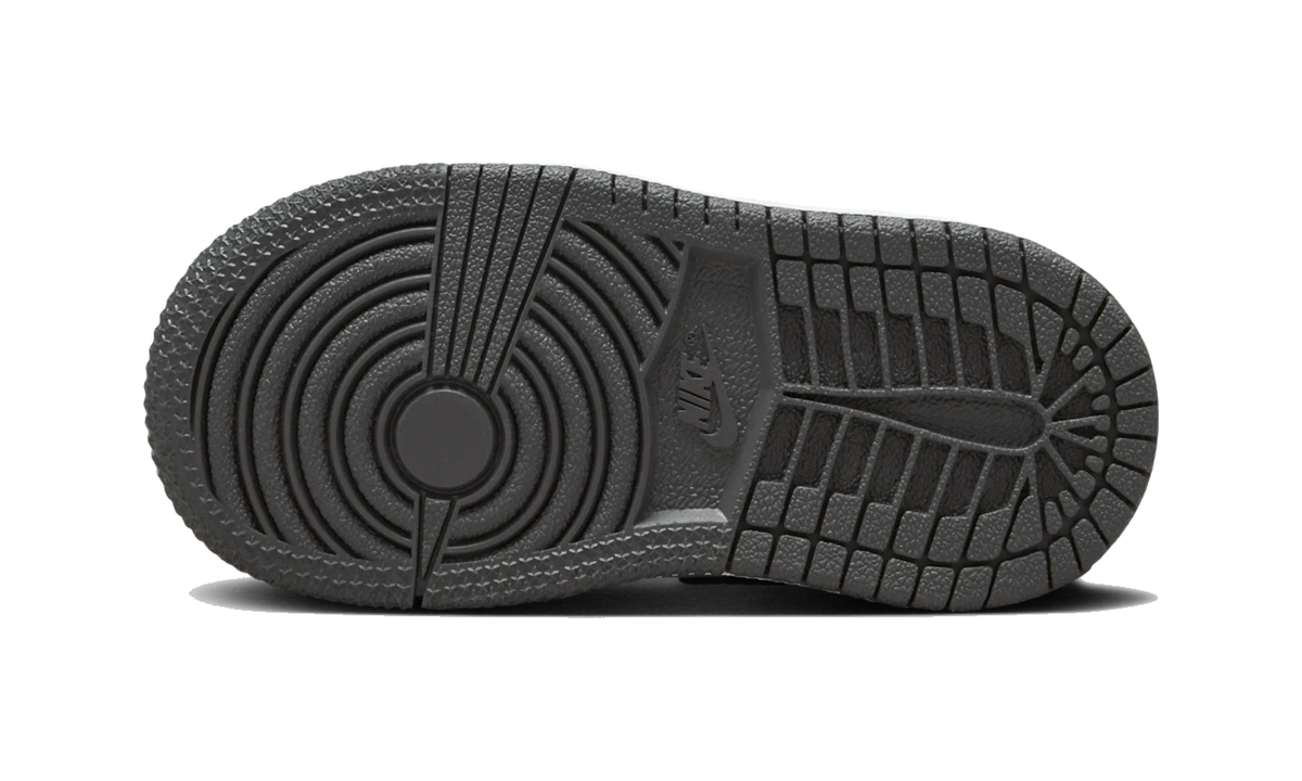 Overkicks - Air Jordan 1 Mid Black White Iron Grey (TD) (DQ8425-001) - imagen 3