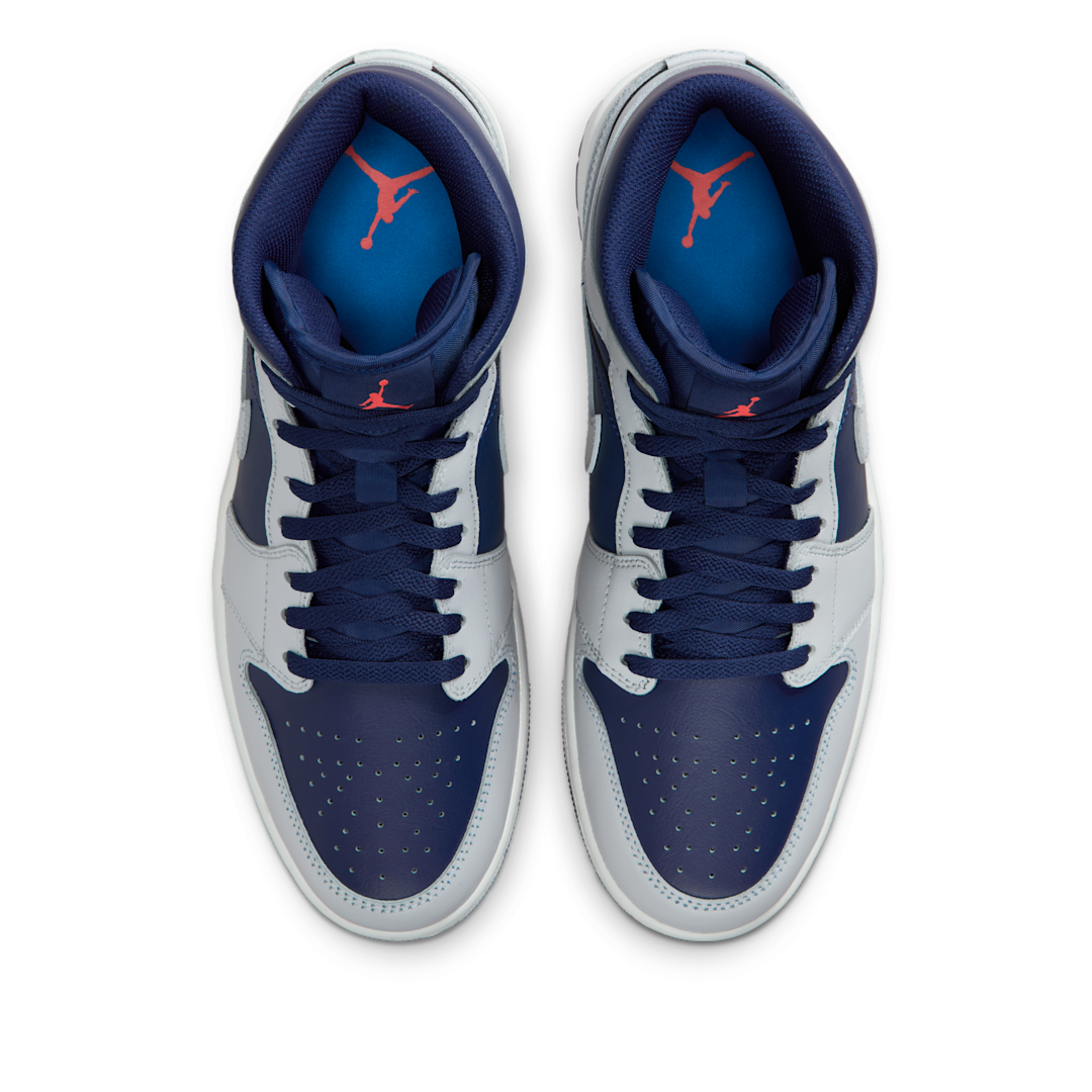 Overkicks - Air Jordan 1 Mid Blue Void (DQ8426-403) - par completo