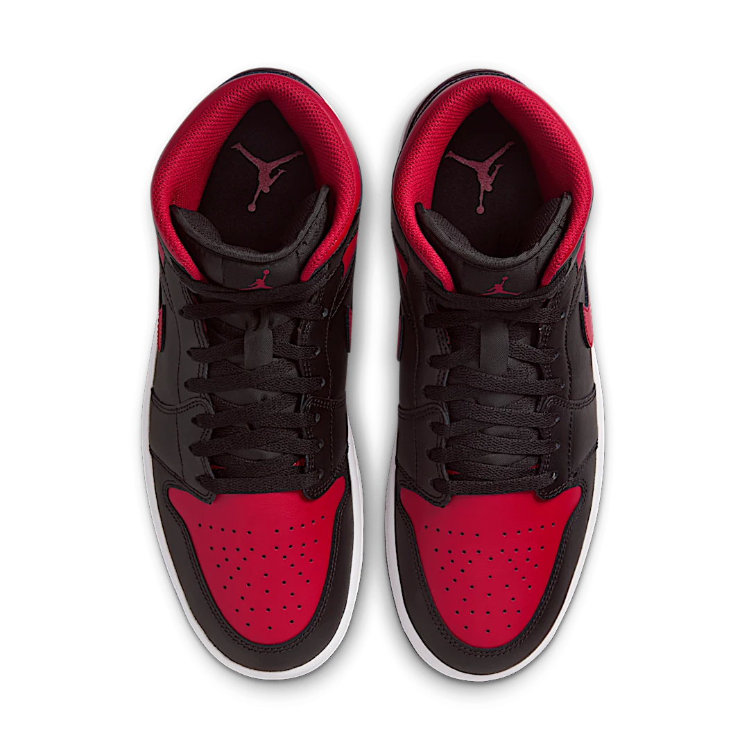 Overkicks - Air Jordan 1 Mid Bred Twist (DQ8426-067) - par completo