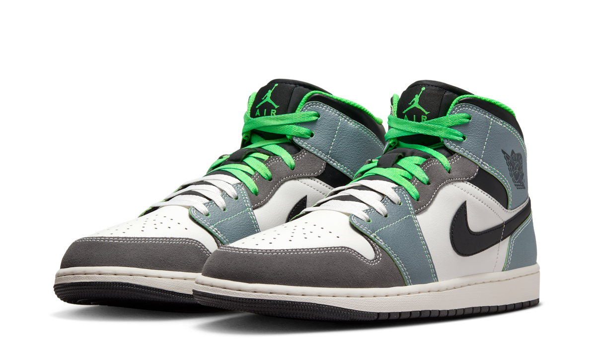 Overkicks - Air Jordan 1 Mid Casa 93 Seine-Saint-Denis (HQ3829-001) - vista trasera