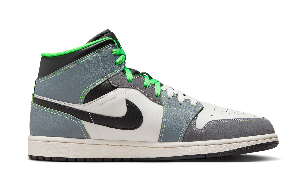 Overkicks - Air Jordan 1 Mid Casa 93 Seine-Saint-Denis (HQ3829-001) - detalle suela