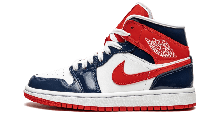 Overkicks - Air Jordan 1 Mid Champ Colors (DJ5984-400) - vista lateral