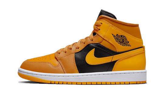 Overkicks - Air Jordan 1 Mid Chutney Taxi (BQ6472-700) - vista lateral