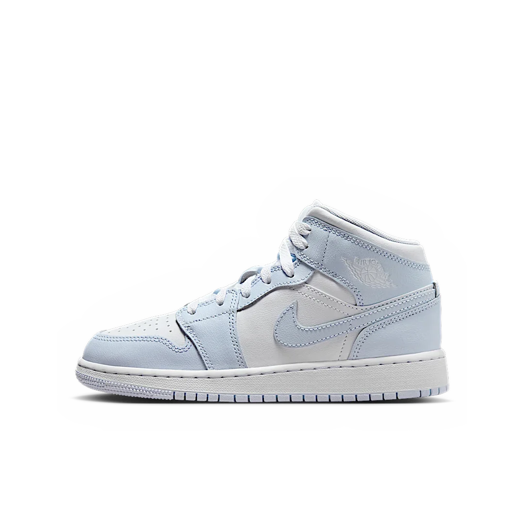 Overkicks - Air Jordan 1 Mid Cobalt Bliss (GS) (FD8780-400) - vista lateral
