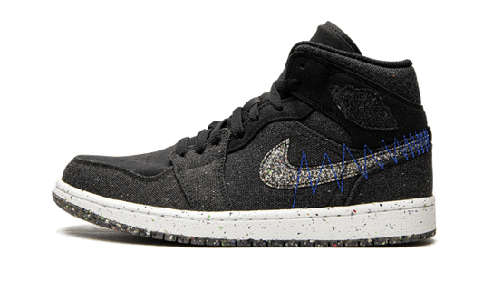 Overkicks - Air Jordan 1 Mid Crater Black (DM3529-001) - vista lateral