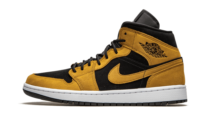 Overkicks - Air Jordan 1 Mid Desert Ochre (DB5453-700) - vista lateral