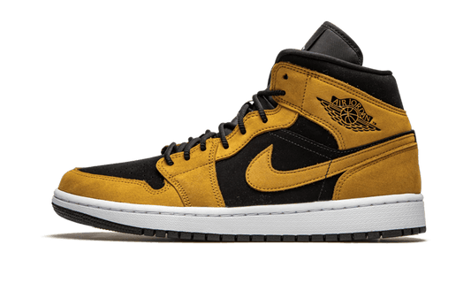 Overkicks - Air Jordan 1 Mid Desert Ochre (DB5453-700) - vista lateral