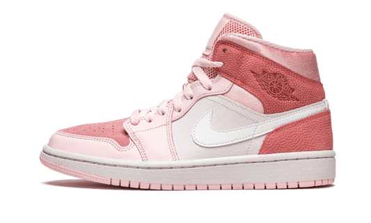 Overkicks - Air Jordan 1 Mid Digital Pink (CW5379-600) - vista lateral