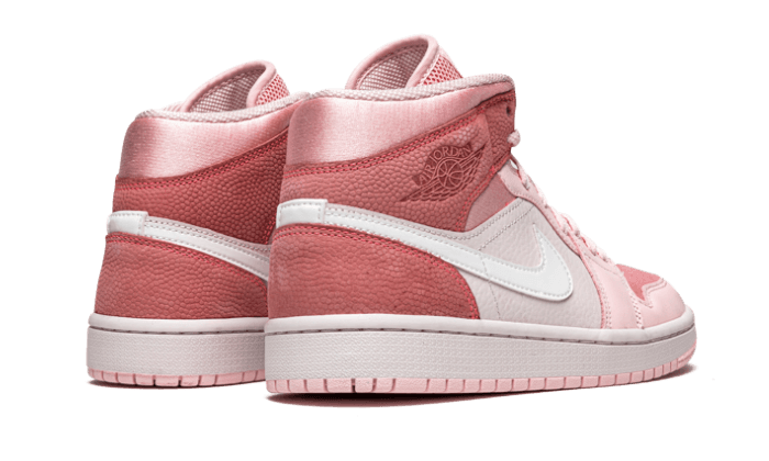Overkicks - Air Jordan 1 Mid Digital Pink (CW5379-600) - par completo