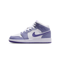 Air Jordan 1 Mid Dusty Amethyst White Court Purple (GS)
