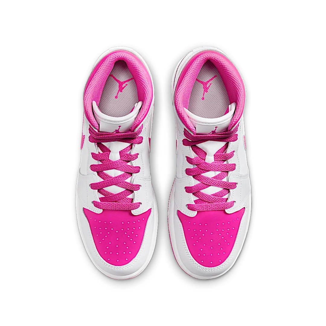 Overkicks - Air Jordan 1 Mid Fire Pink (GS) (FD8780-500) - imagen 3
