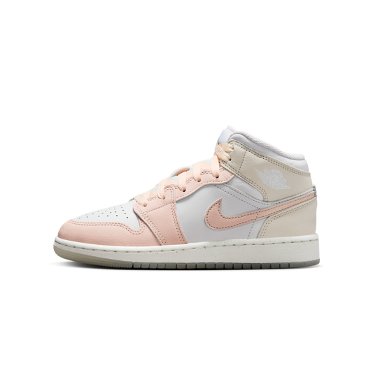 Overkicks - Air Jordan 1 Mid Flamingo (GS) (HJ5940-100) - vista lateral