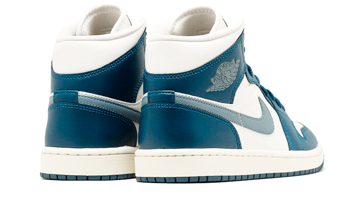 Overkicks - Air Jordan 1 Mid French Blue (Women's) (BQ6472-414) - imagen 3