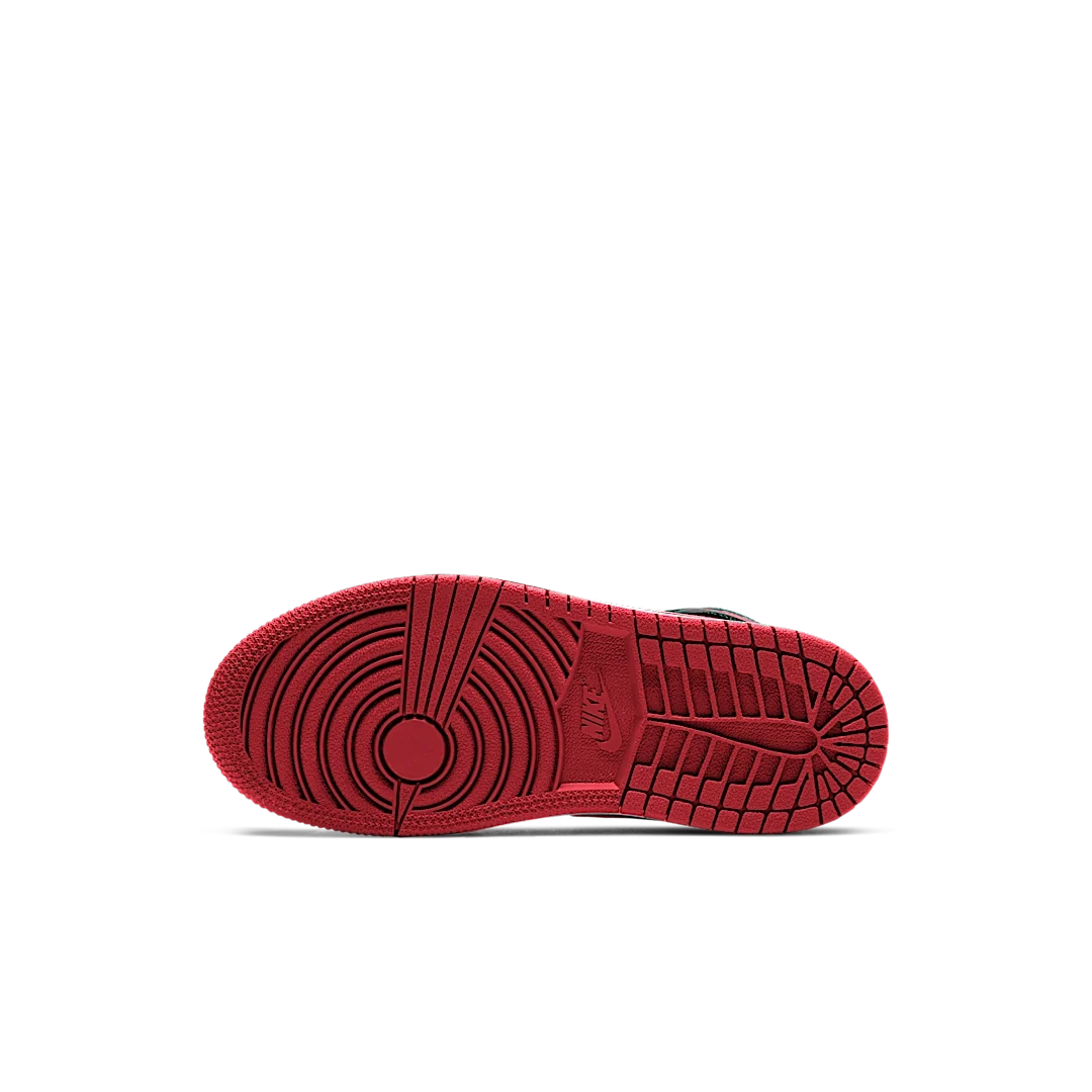 Overkicks - Air Jordan 1 Mid Gym Red Black White (PS) (640734-122) - imagen 3
