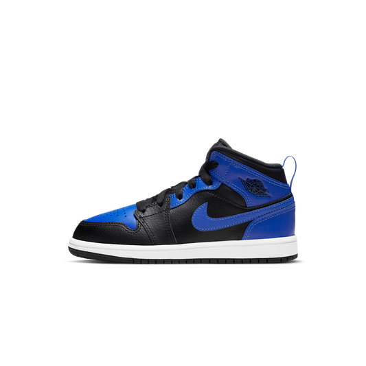 Overkicks - Air Jordan 1 Mid Hyper Royal (PS) (640734-077) - vista lateral