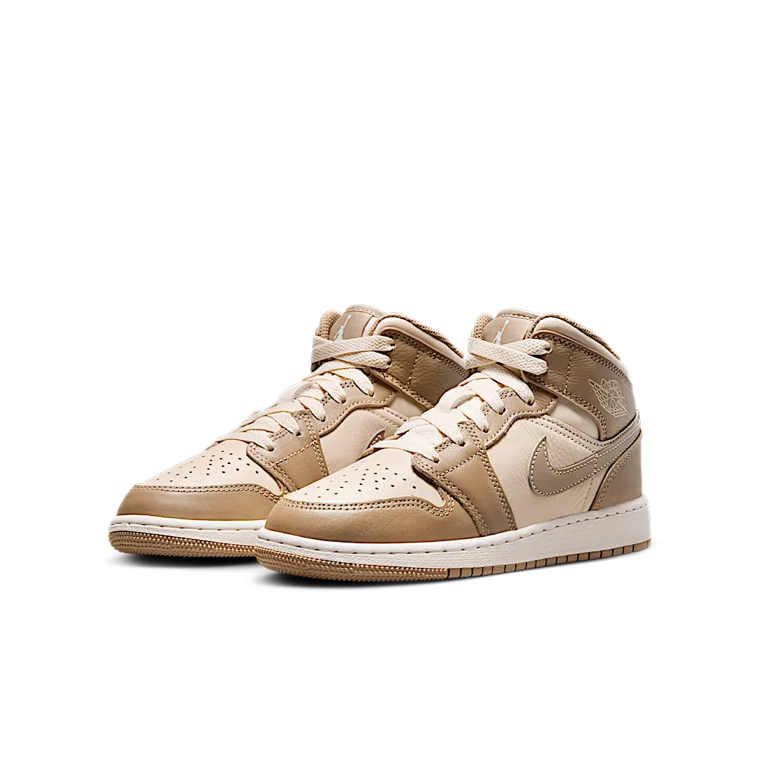 Overkicks - Air Jordan 1 Mid Legend Brown (GS) (HF4781-203) - imagen 2