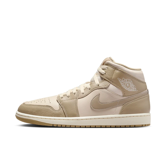 Overkicks - Air Jordan 1 Mid Legend Light Brown (HF4830-203) - vista lateral