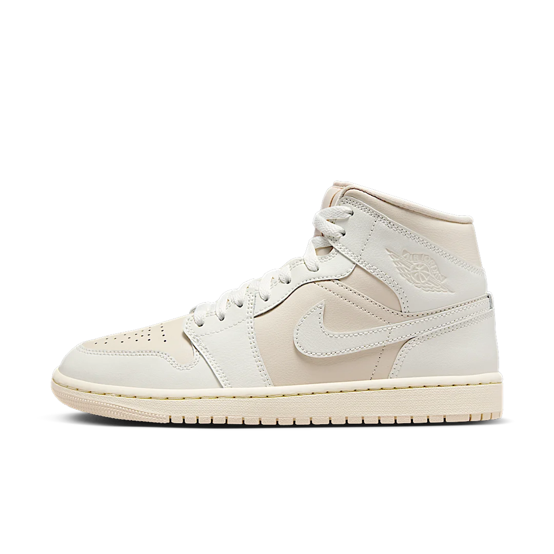 Overkicks - Air Jordan 1 Mid Legend Light Brown Tan (BQ6472-201) - vista lateral
