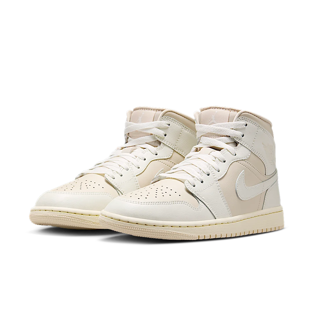 Overkicks - Air Jordan 1 Mid Legend Light Brown Tan (BQ6472-201) - vista trasera