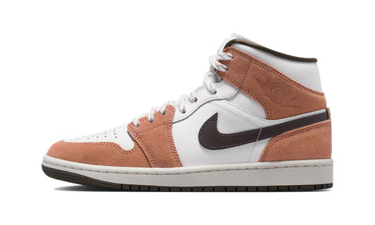 Overkicks - Air Jordan 1 Mid Light Cognac (IQ0306-133) - vista lateral