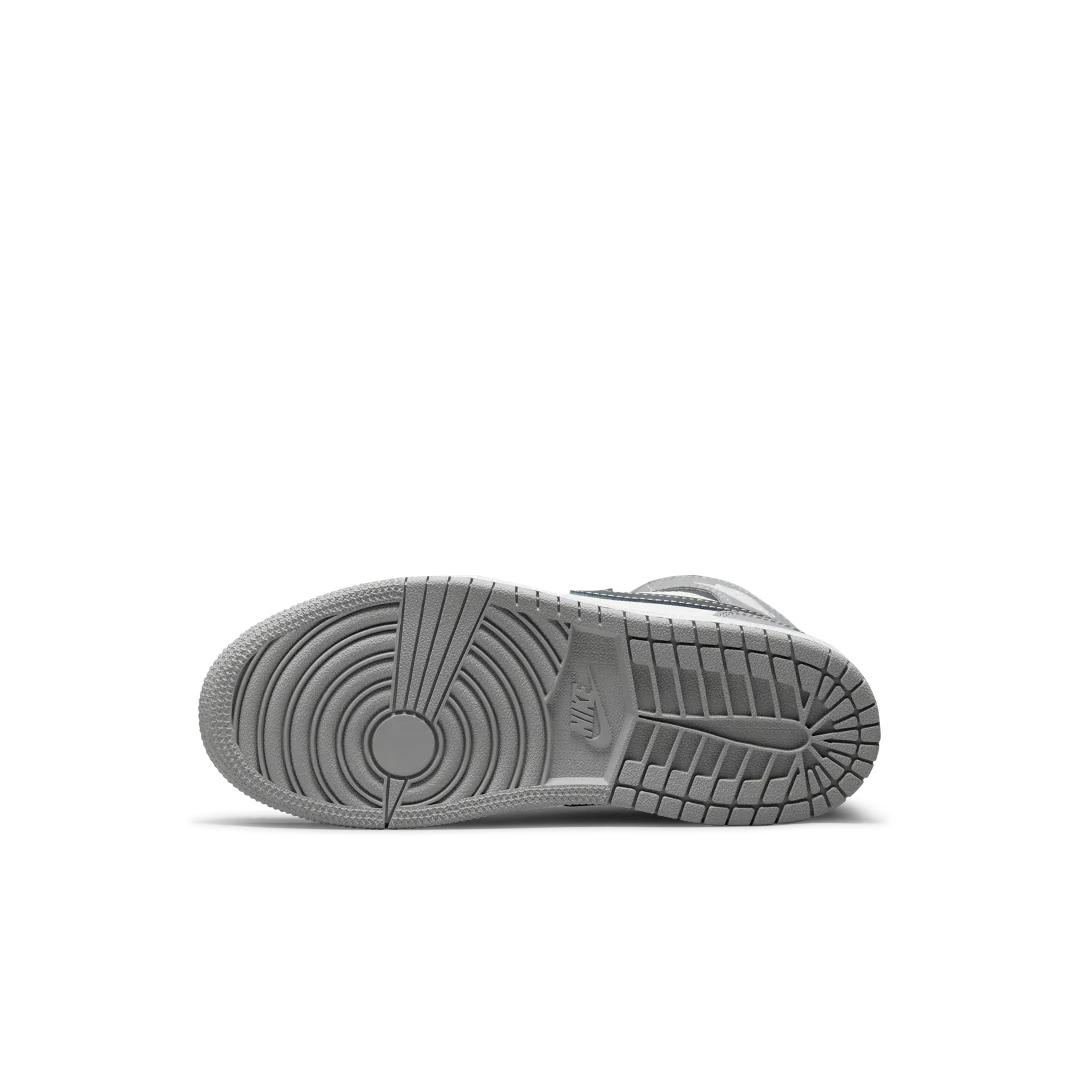 Overkicks - Air Jordan 1 Mid Light Smoke Grey (2022) (PS) (640734-078) - imagen 4
