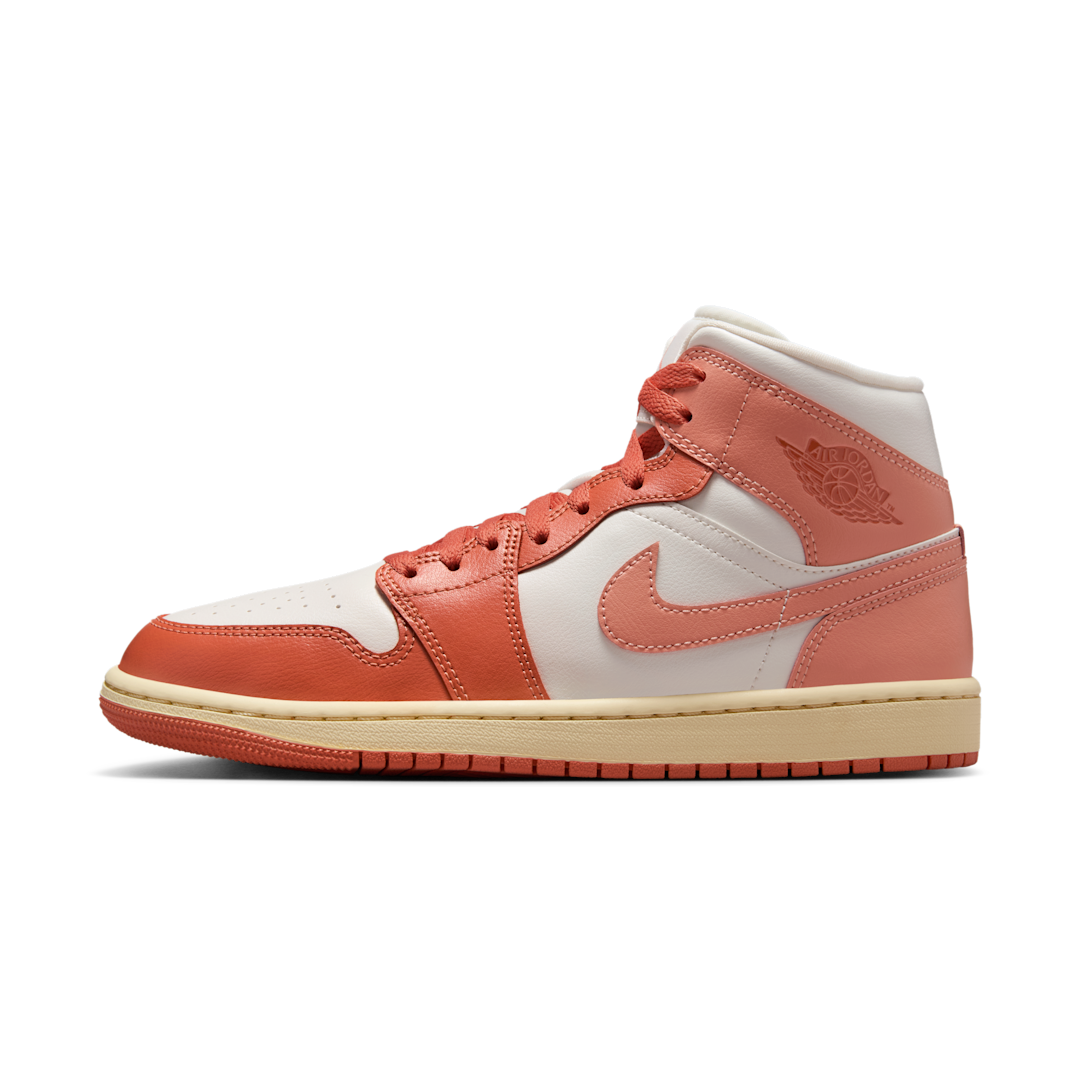 Overkicks - Air Jordan 1 Mid Madder Root (BQ6472-180) - vista lateral