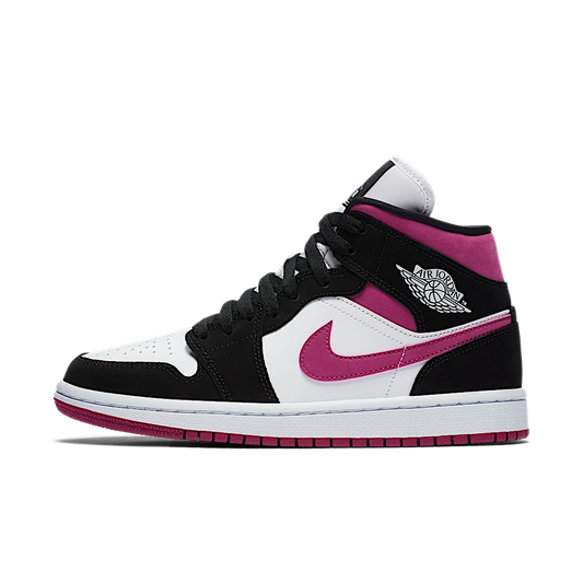Overkicks - Air Jordan 1 Mid Magenta (BQ6472-005) - vista lateral