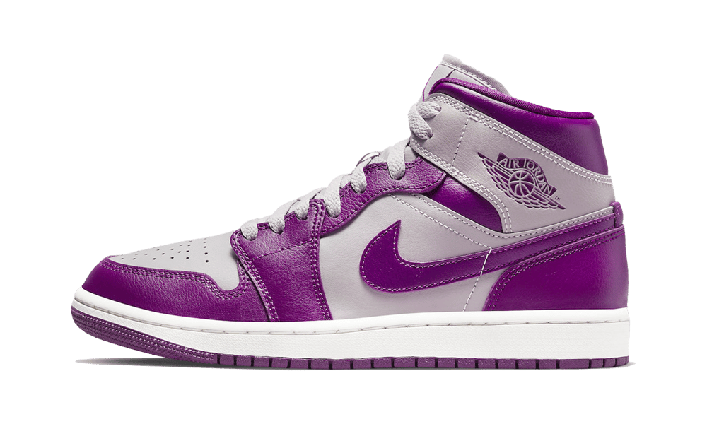 Overkicks - Air Jordan 1 Mid Magenta (2022) (BQ6472-501) - vista lateral