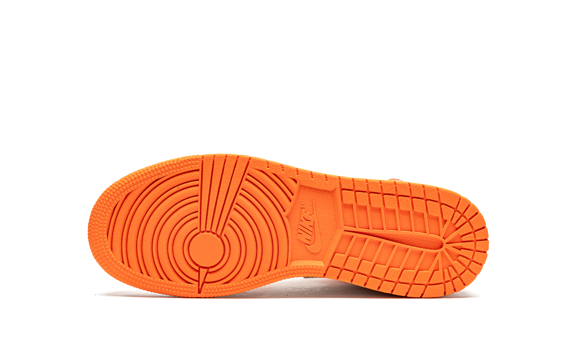 Overkicks - Air Jordan 1 Mid Metallic Orange (DM4228-800) - vista superior