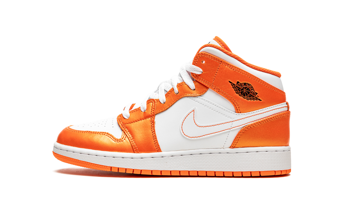 Overkicks - Air Jordan 1 Mid Metallic Orange (DM4228-800) - detalle
