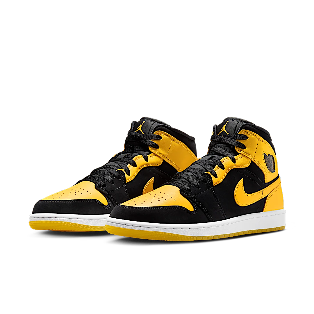 Overkicks - Air Jordan 1 Mid New Love (2025) (HJ6654-071) - vista trasera