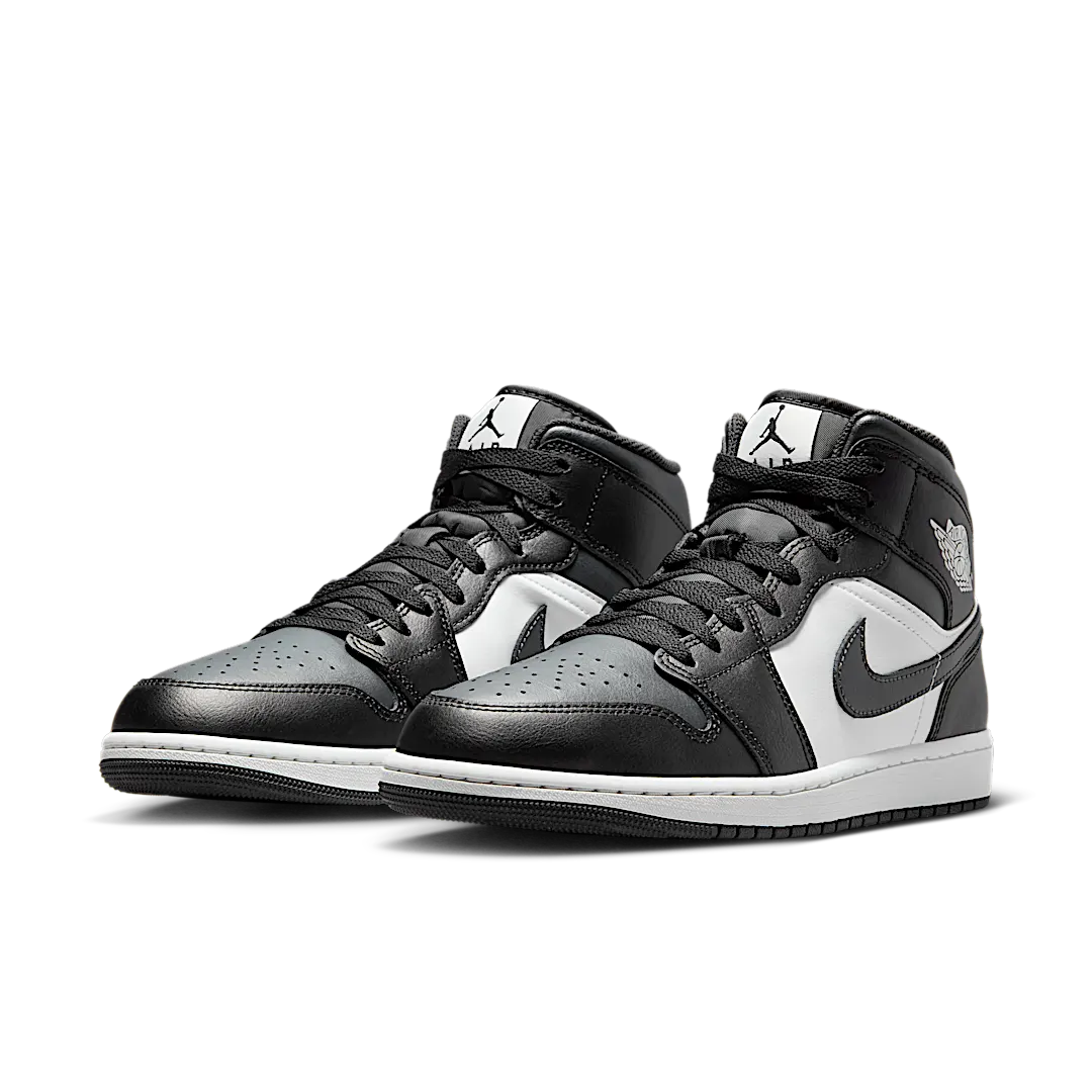 Overkicks - Air Jordan 1 Mid Off Noir Toe (DQ8426-010) - vista trasera