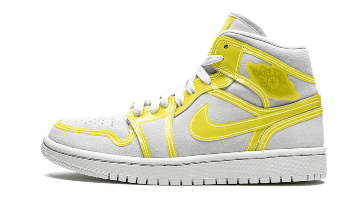 Overkicks - Air Jordan 1 Mid Opti Yellow (DA5552-107) - vista lateral
