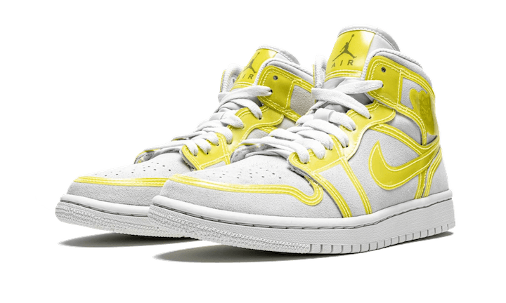 Overkicks - Air Jordan 1 Mid Opti Yellow (DA5552-107) - vista trasera