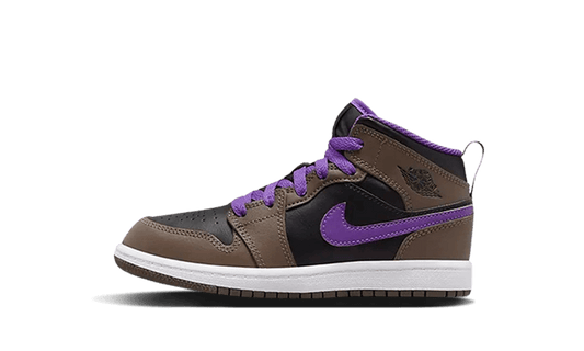 Overkicks - Air Jordan 1 Mid Palomino Wild Berry (PS) (DQ8424-215) - vista lateral