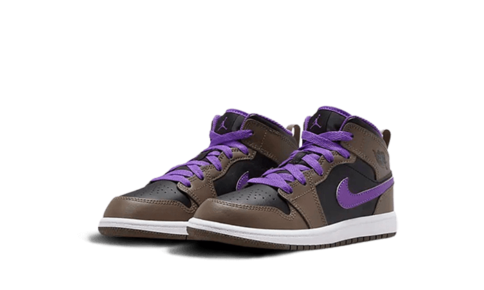 Overkicks - Air Jordan 1 Mid Palomino Wild Berry (PS) (DQ8424-215) - imagen 2