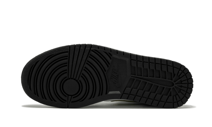 Overkicks - Air Jordan 1 Mid Patent Black White Gold (GS) (BQ6931-007) - imagen 4