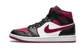 Air Jordan 1 Mid Patent Bred Toe (GS)