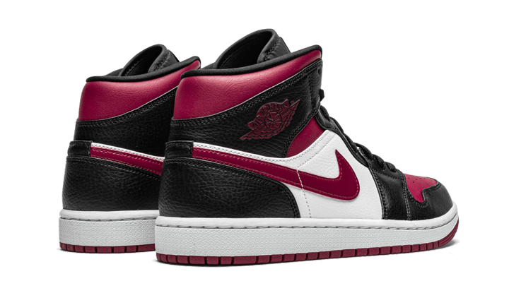 Overkicks - Air Jordan 1 Mid Patent Bred Toe (GS) (HV4399-006) - imagen 3