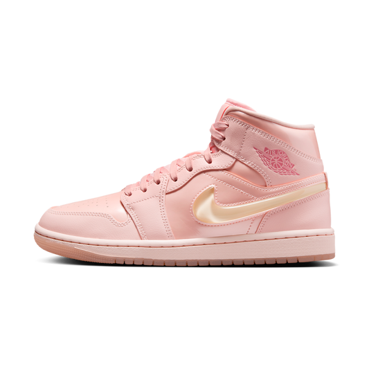 Overkicks - Air Jordan 1 Mid Patent Valentines Day (HF3173-600) - vista lateral