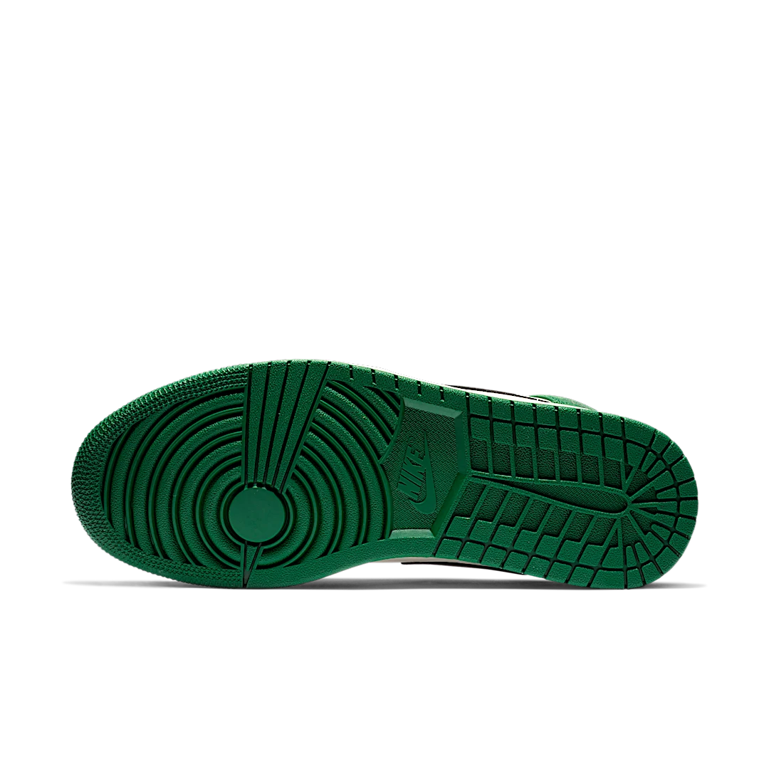 Overkicks - Air Jordan 1 Mid Pine Green (852542-301) - detalle suela