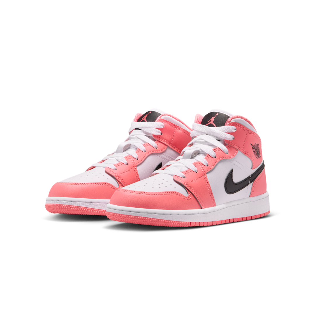 Overkicks - Air Jordan 1 Mid Pink Gaze (GS) (DQ8423-602) - imagen 2