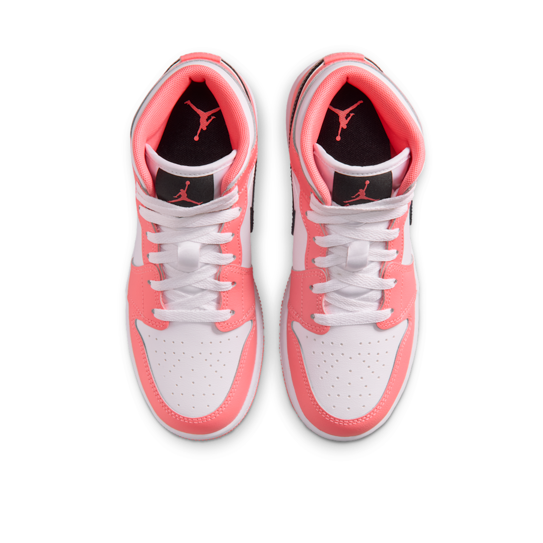 Overkicks - Air Jordan 1 Mid Pink Gaze (GS) (DQ8423-602) - imagen 3