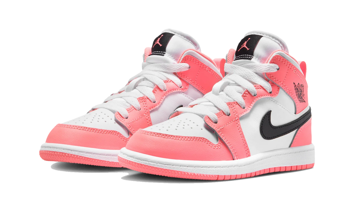 Overkicks - Air Jordan 1 Mid Pink Gaze (PS) (DQ8424-602) - imagen 2