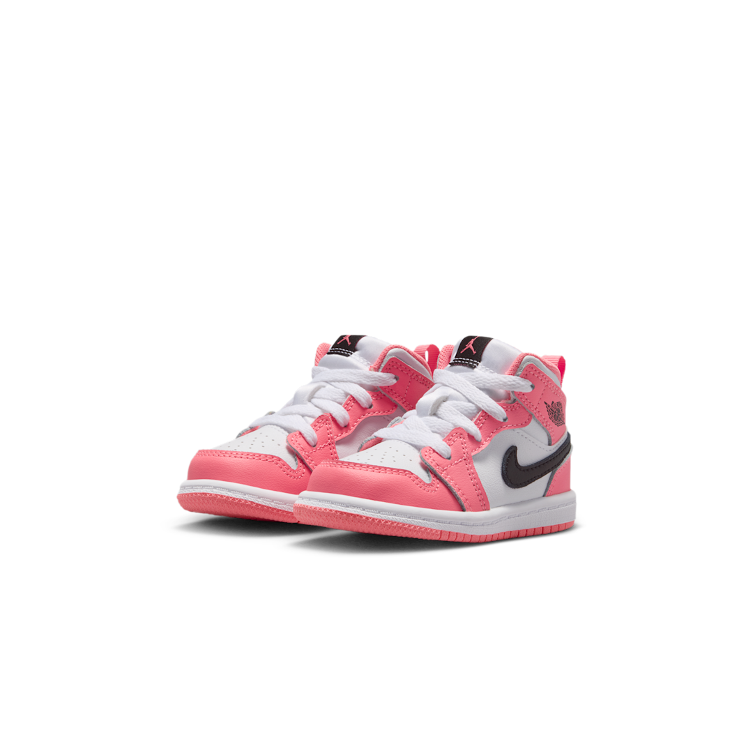 Overkicks - Air Jordan 1 Mid Pink Gaze (TD) (DQ8425-602) - imagen 2